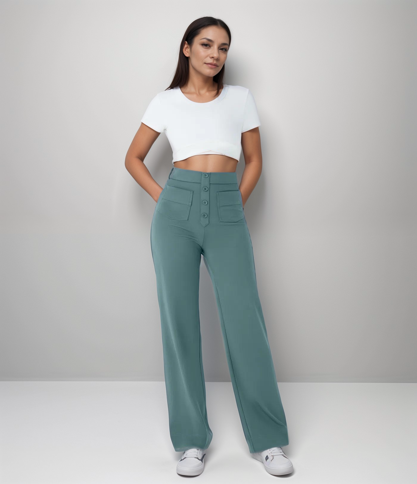 Elsa™ – Elastische High-Waist-Hose
