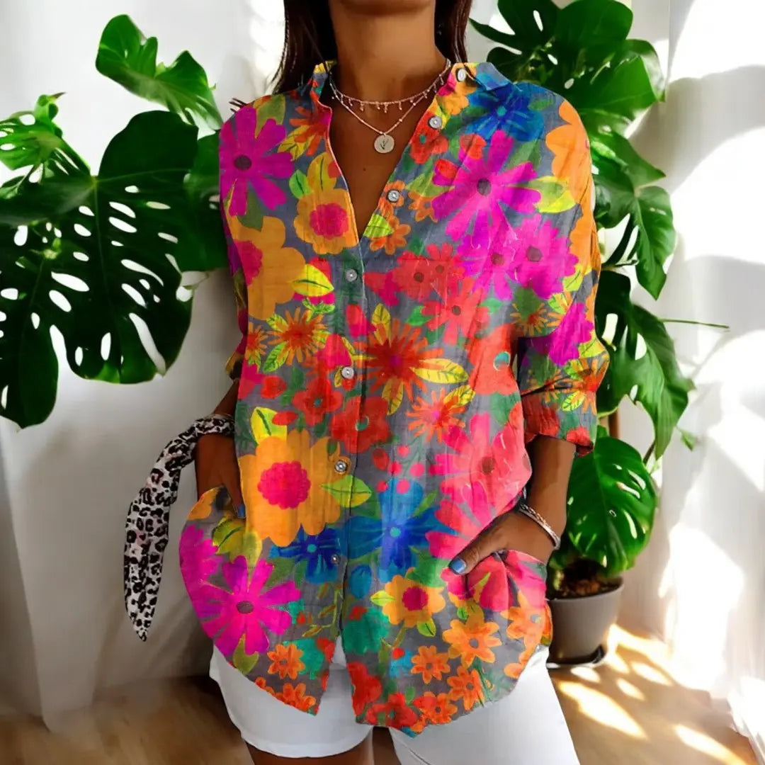 Carla™ | Vintage-Eleganz mit einem floralen Touch