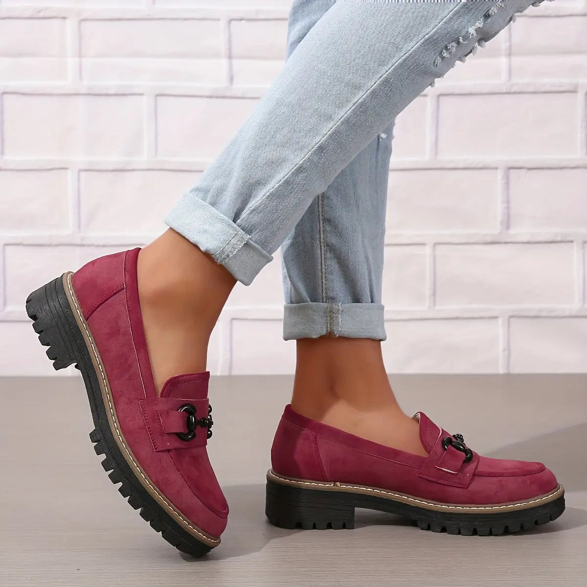 Yara™ | Mocassins Intemporels en Daim - Montela