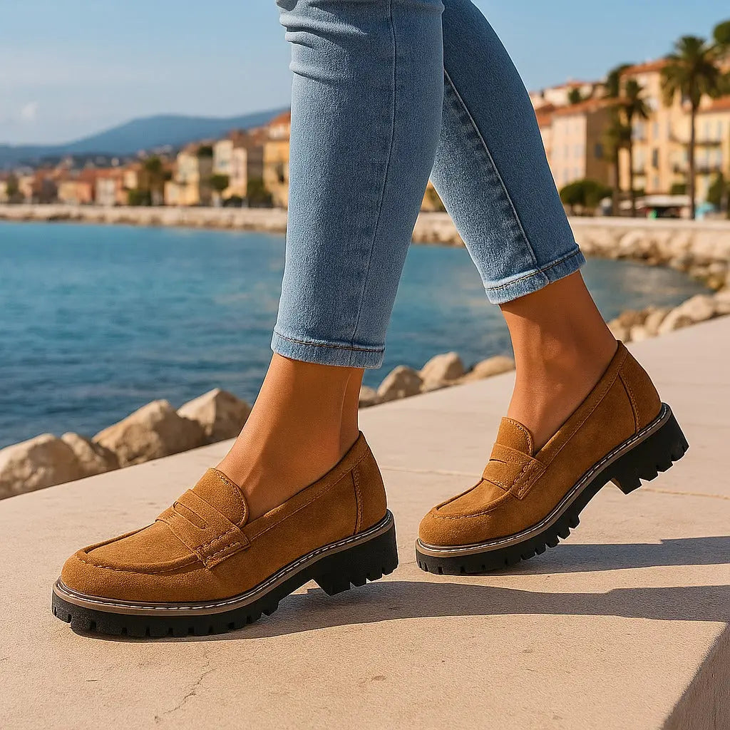 NADIA™ | Zeitlose Loafer aus Wildleder