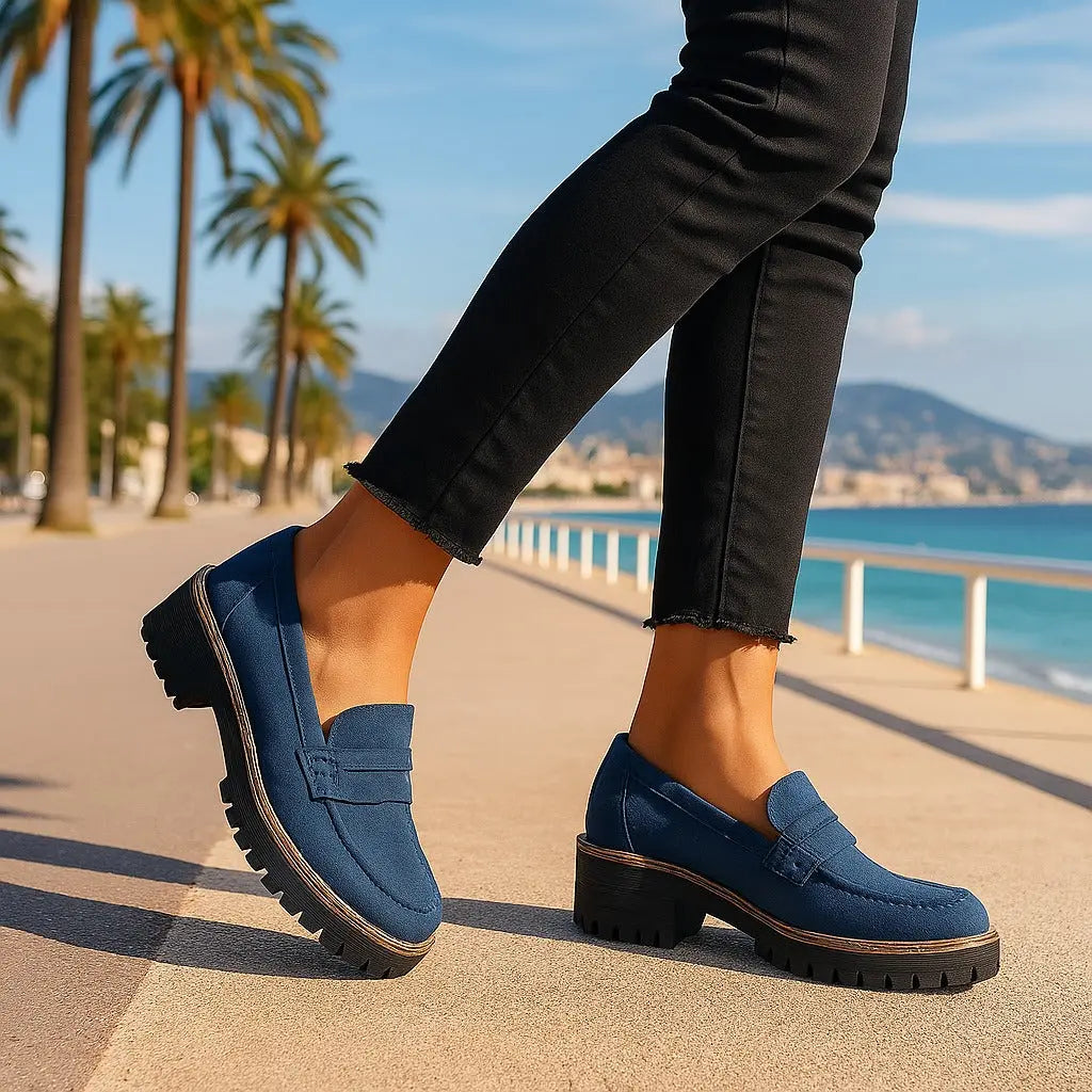 NADIA™ | Zeitlose Loafer aus Wildleder