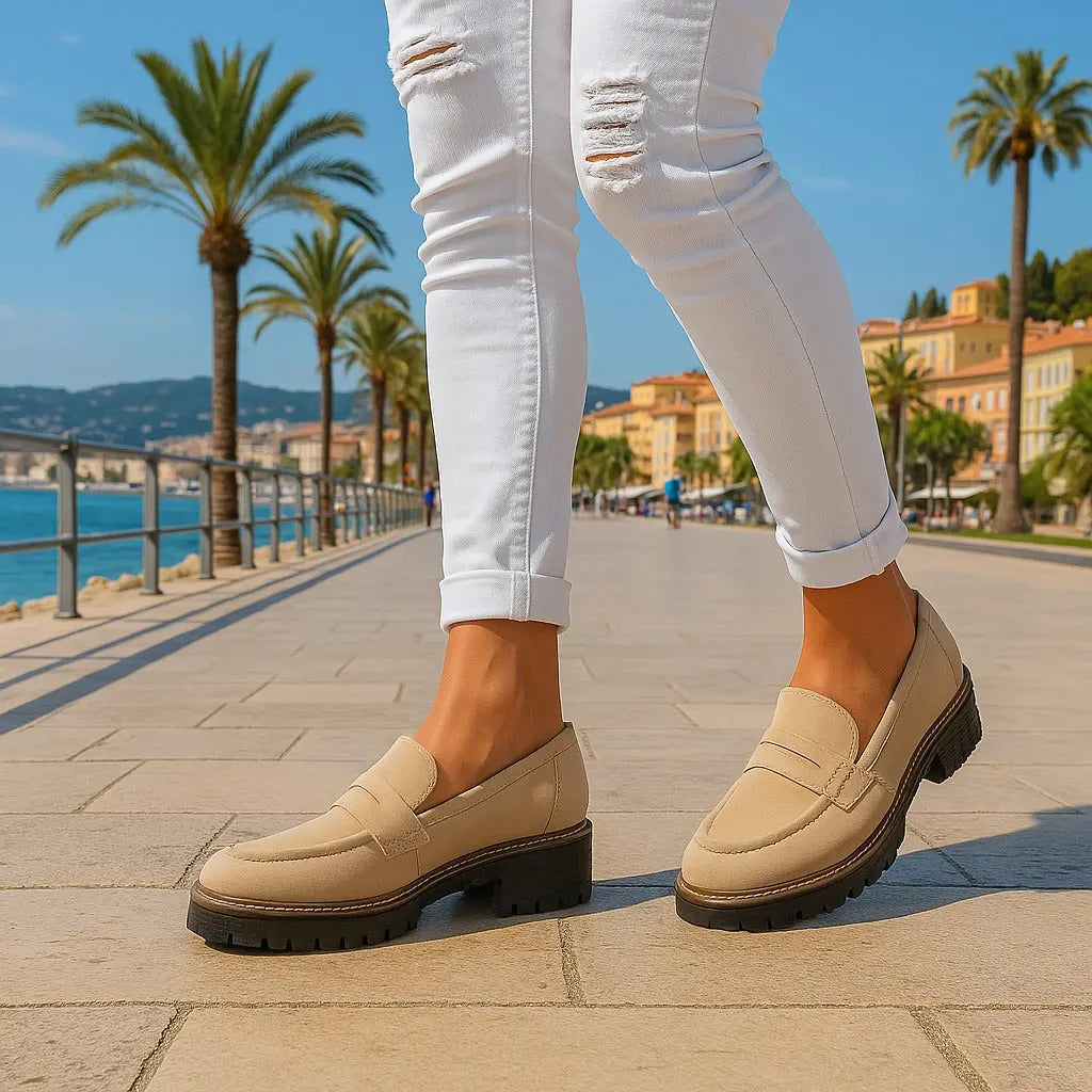 NADIA™ | Zeitlose Loafer aus Wildleder