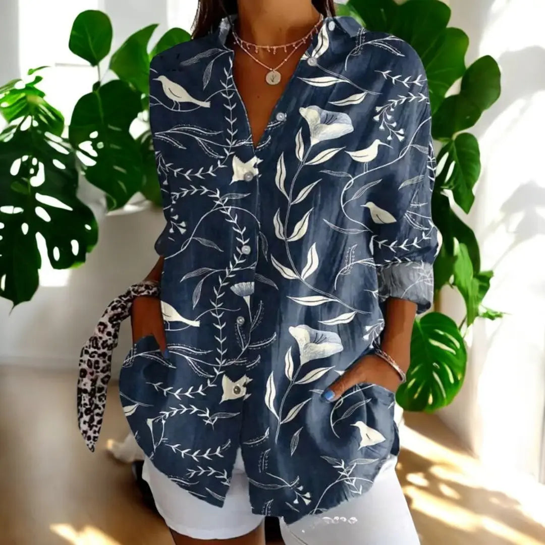 Carla™ | Vintage-Eleganz mit einem floralen Touch