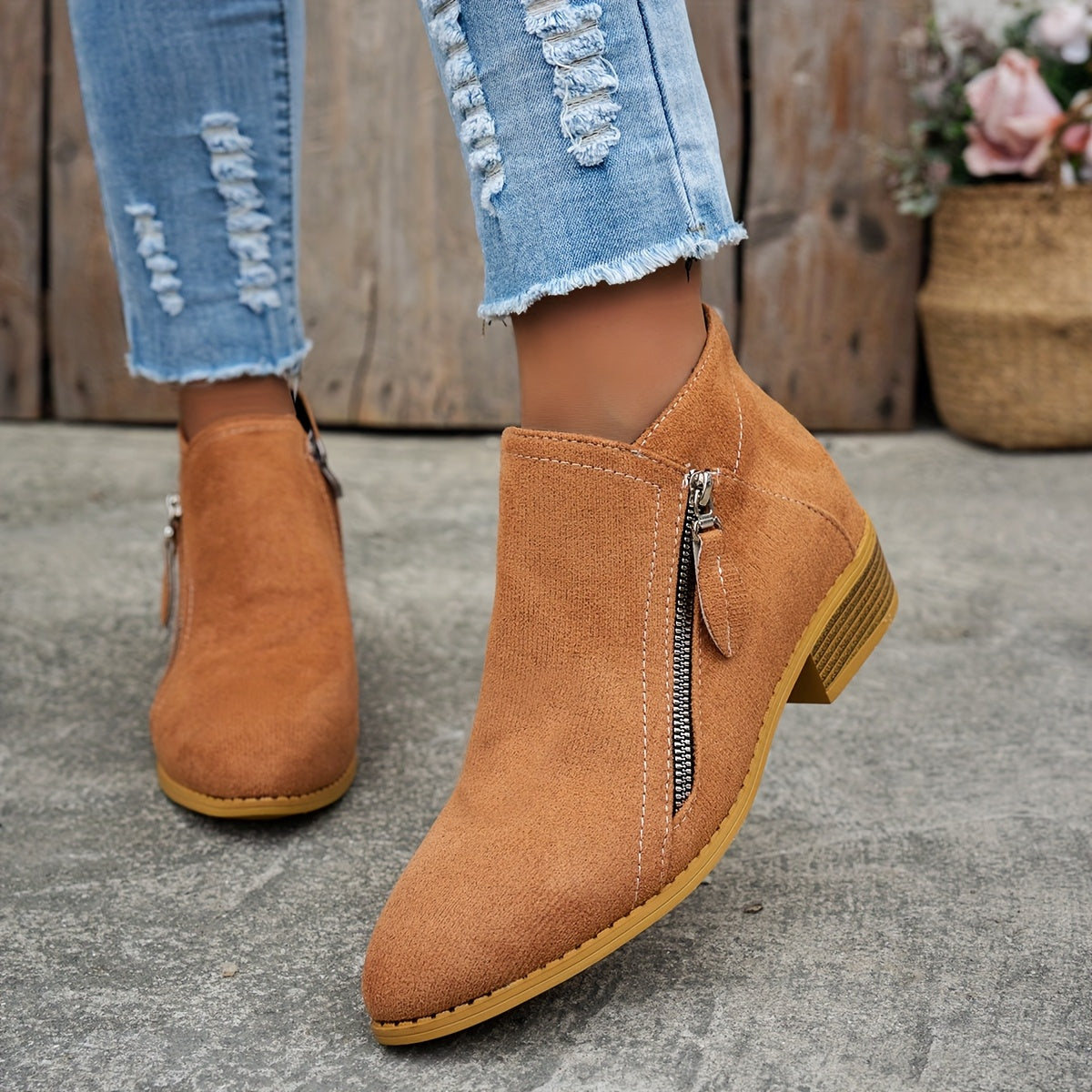 Bellavue™ – Modische & Bequeme Damen-Stiefeletten