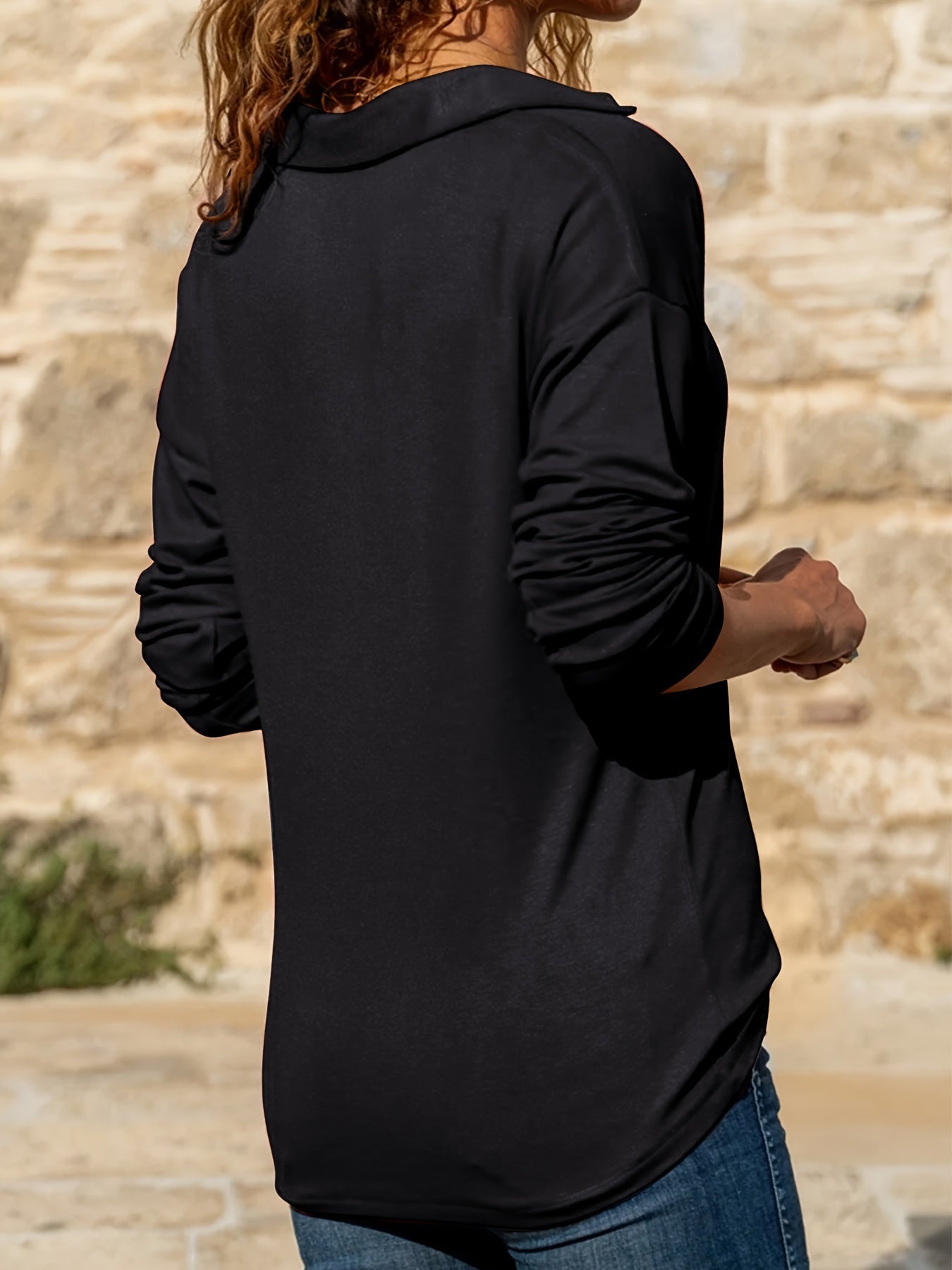 Noora™ - Weiche Half-Zip mit Kragen