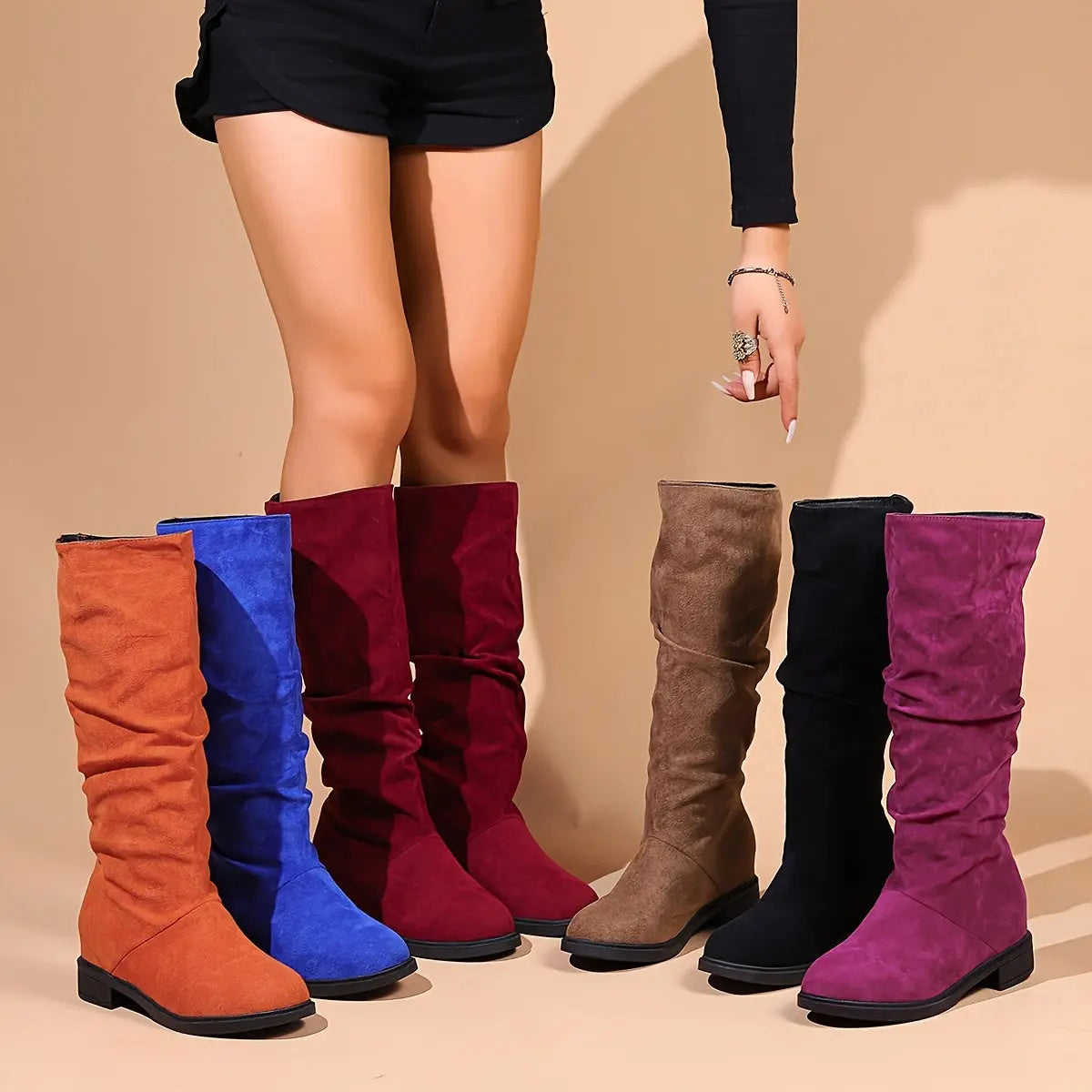 Léa™ | Bottines Mid-Calf Chic - Montela
