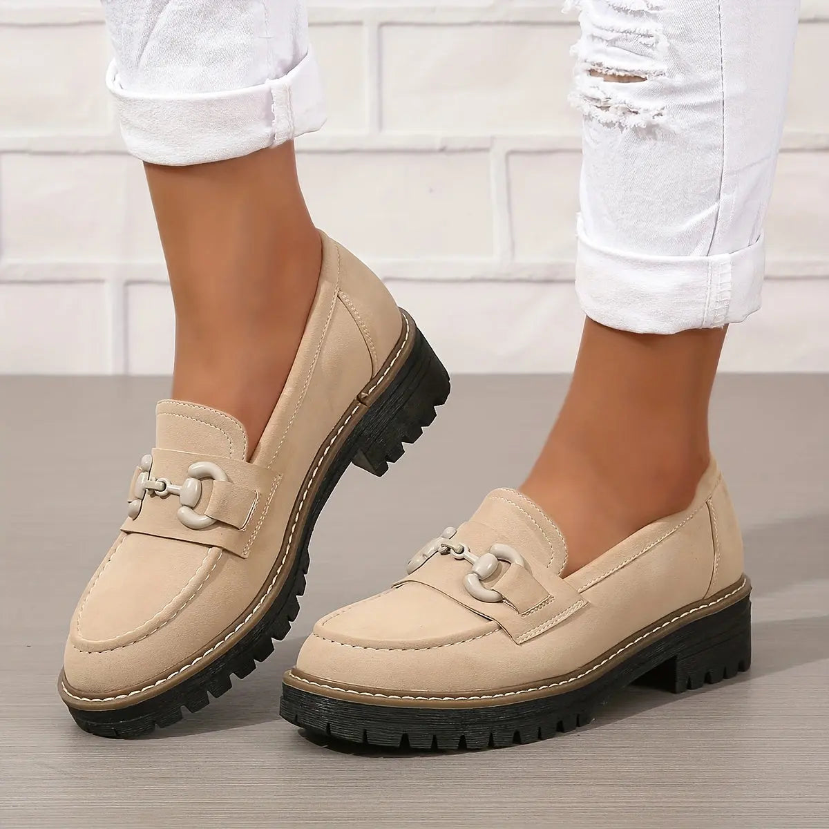 Yara™ | Mocassins Intemporels en Daim - Montela