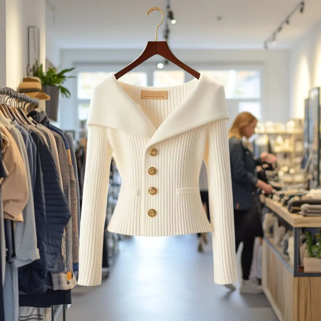 Janet™ | Le Gilet Chic Premium - Montela