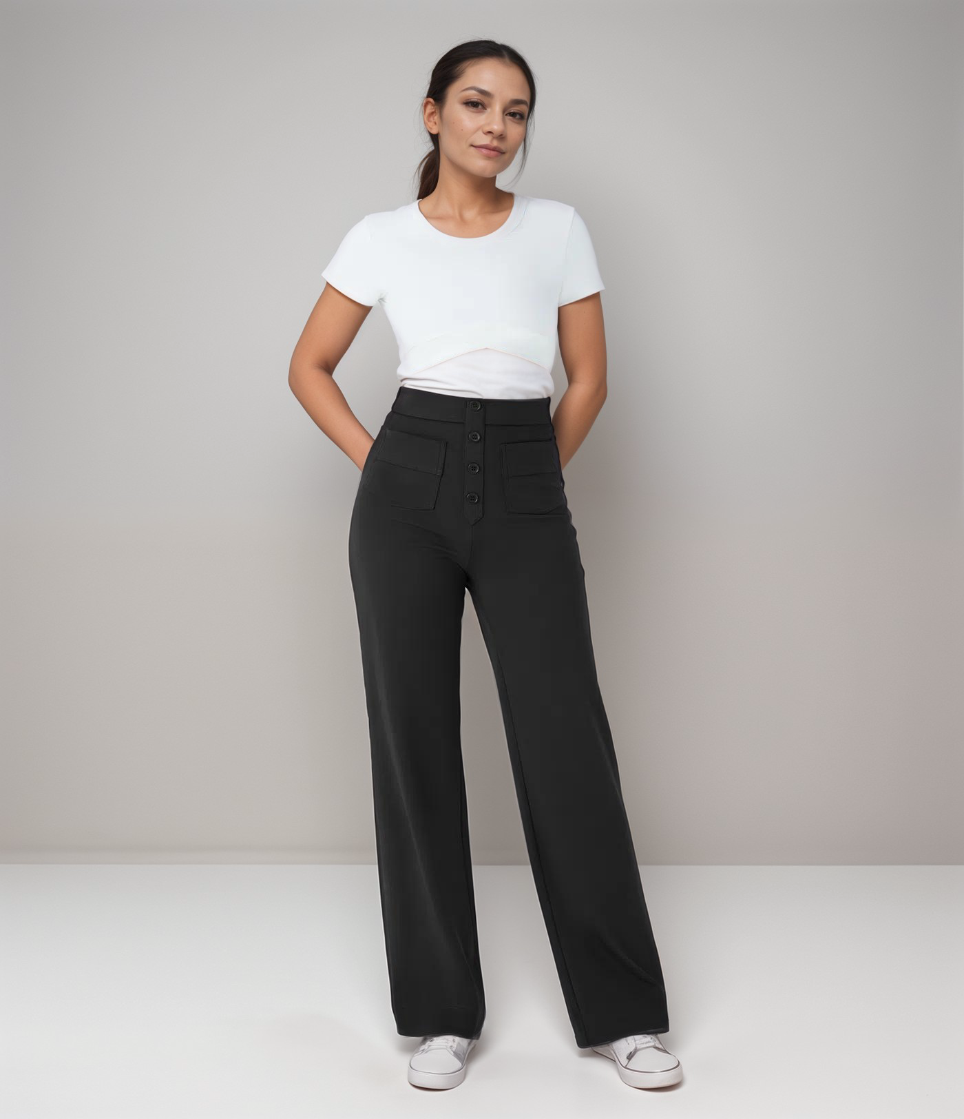 Elsa™ – Elastische High-Waist-Hose