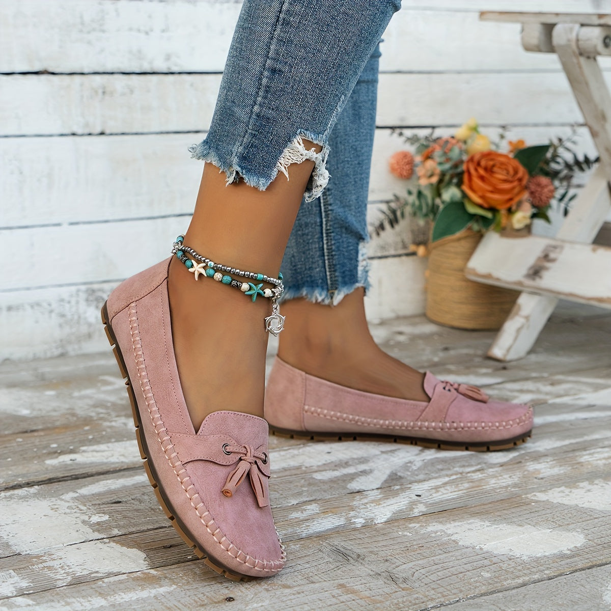 Nadine™ | Klassische Loafers mit Quasten-Detail