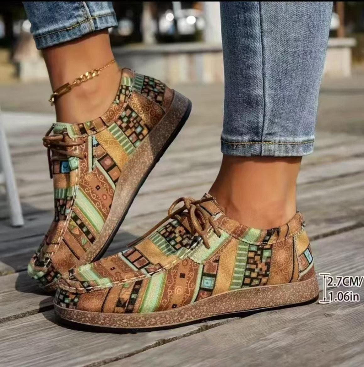 Hannah™ | Bunte Retro-Damenschuhe