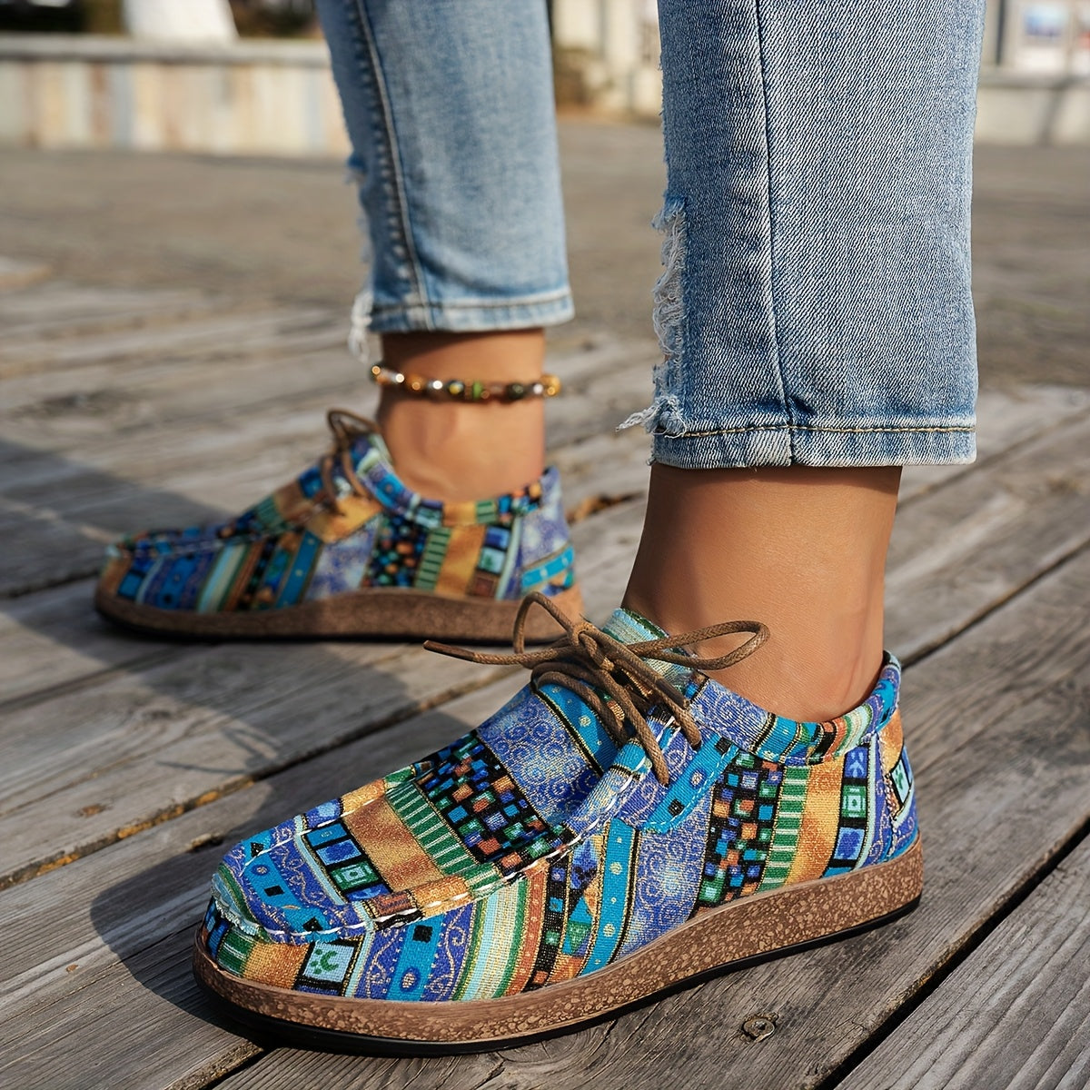 Hannah™ | Bunte Retro-Damenschuhe