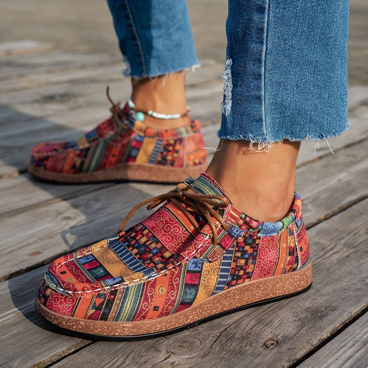 Hannah™ | Bunte Retro-Damenschuhe