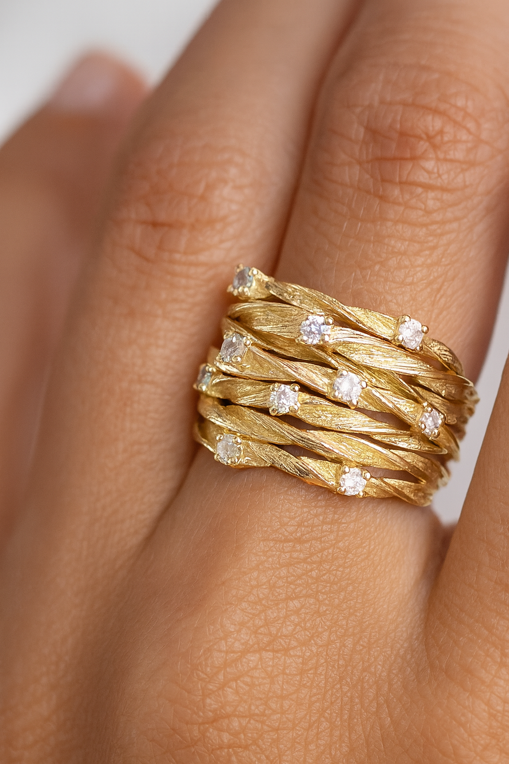 Elena™ - Zeitloser Goldring im Vintage-Stil