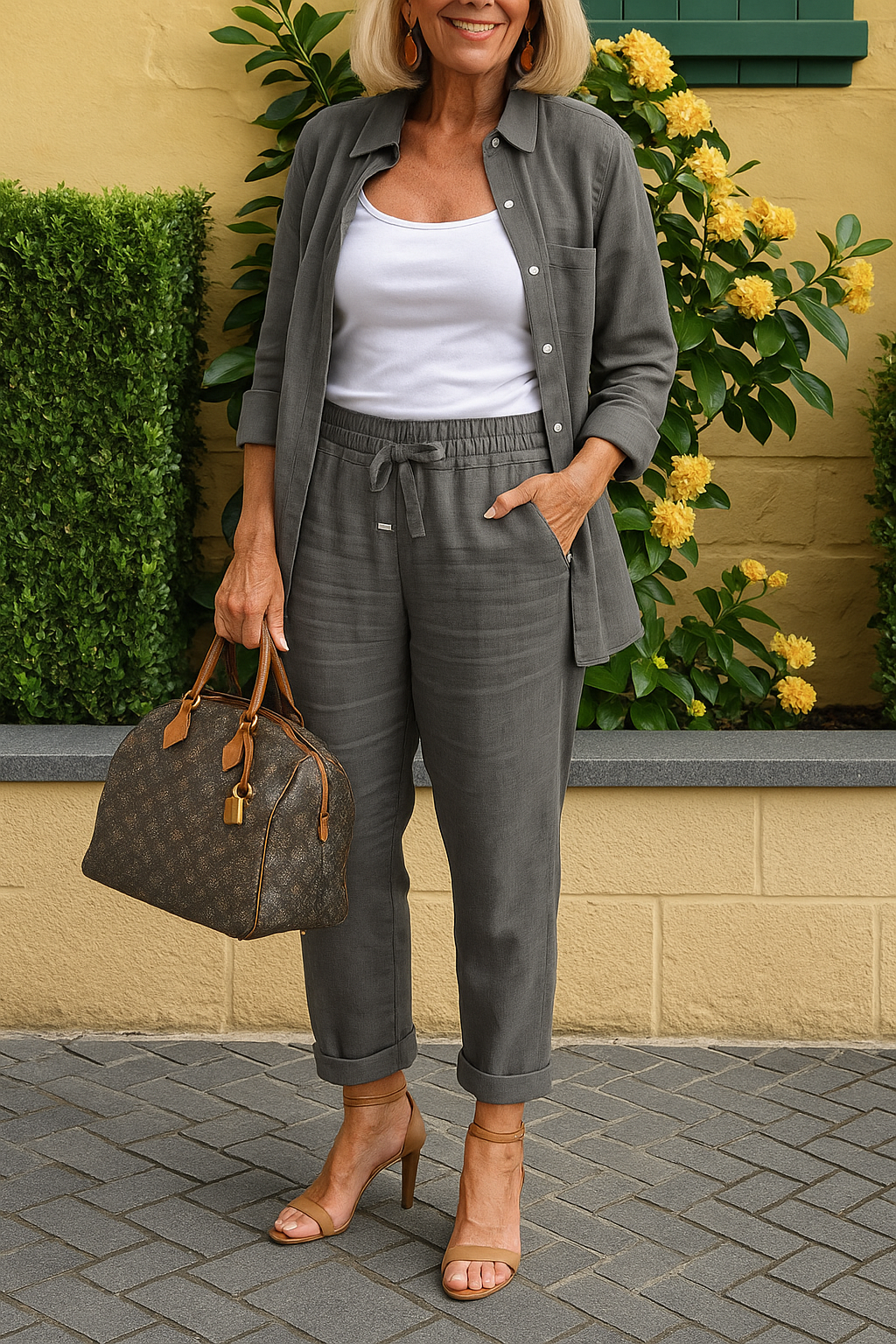 Clara™ – Elegantes Set aus leichter Baumwolle