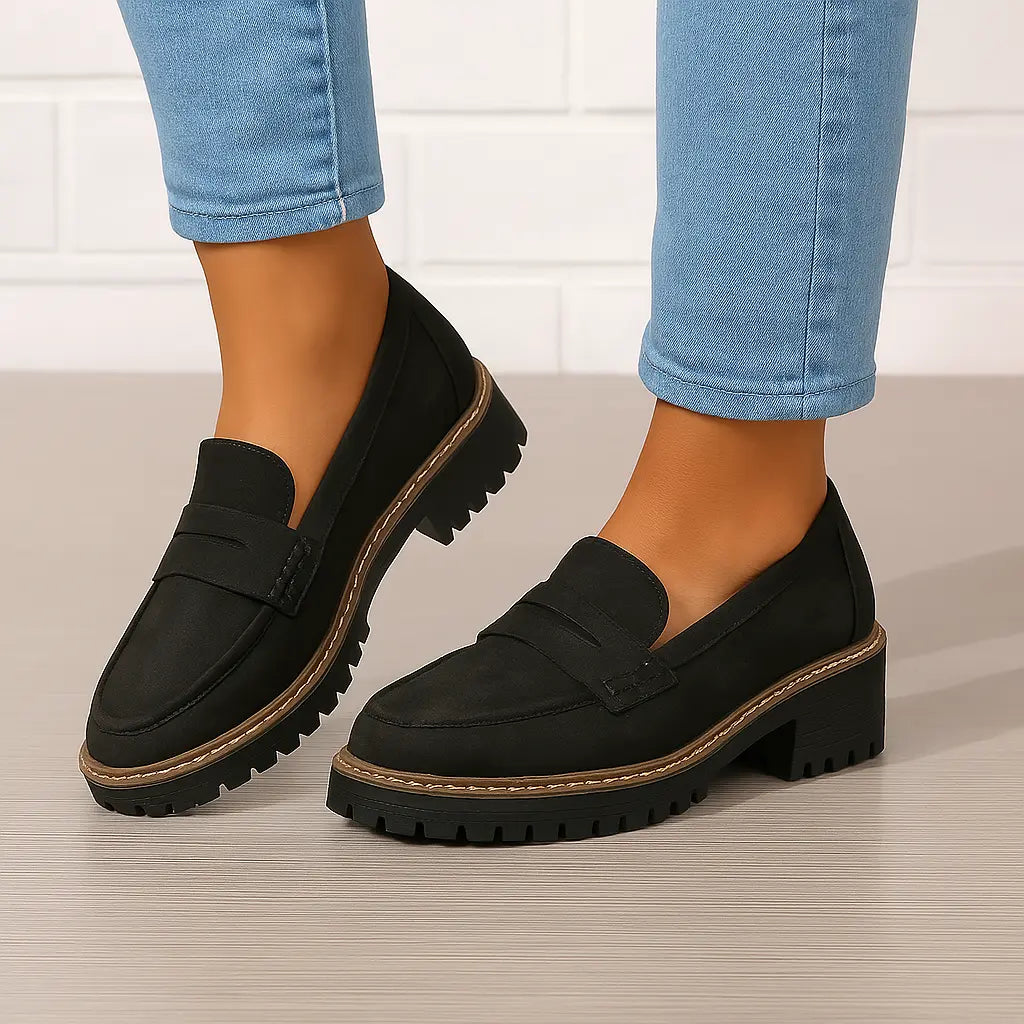 NADIA™ | Zeitlose Loafer aus Wildleder