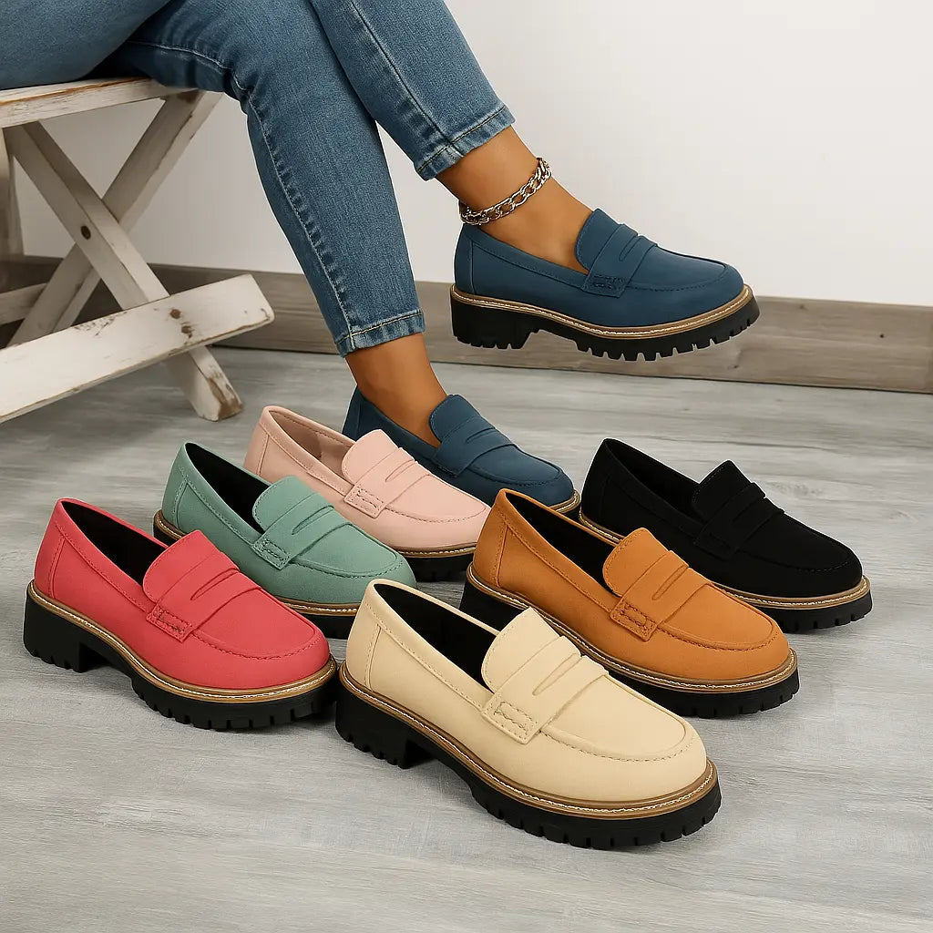 NADIA™ | Zeitlose Loafer aus Wildleder
