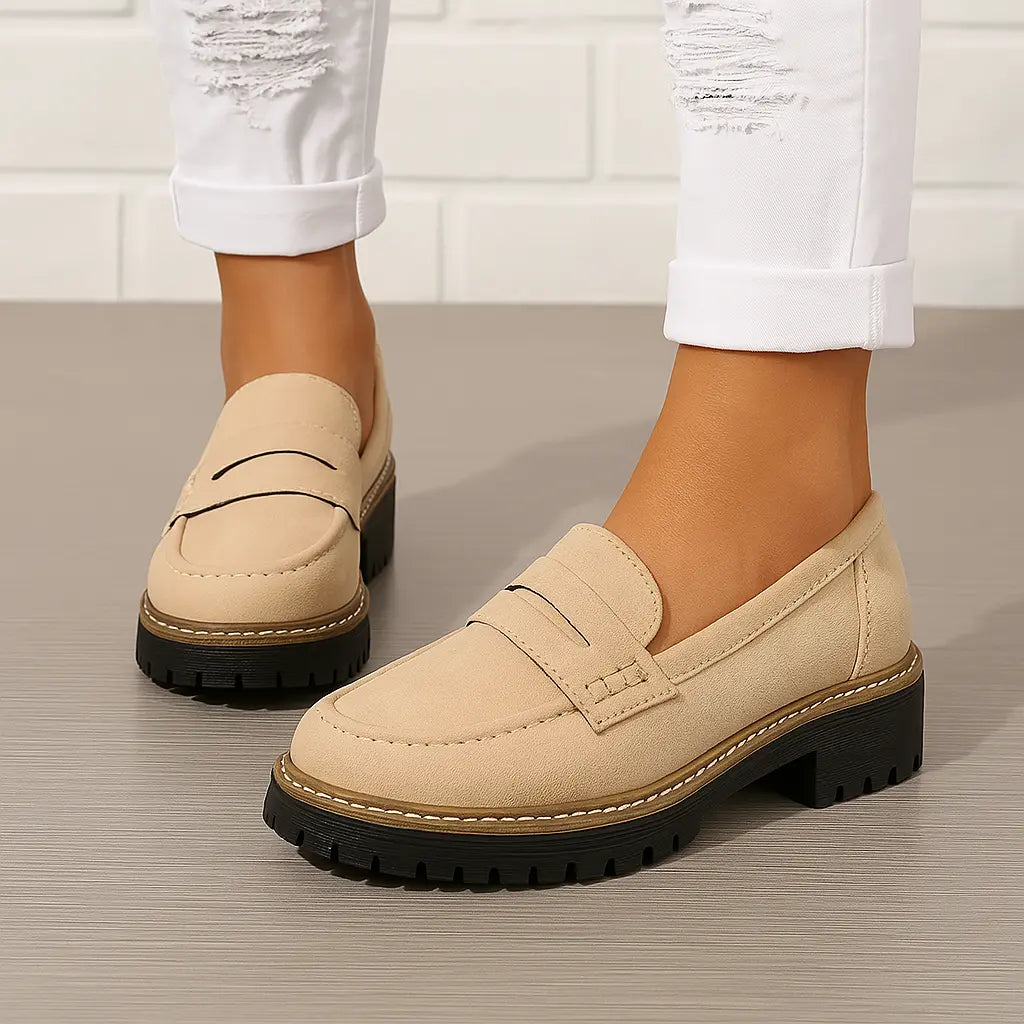 NADIA™ | Zeitlose Loafer aus Wildleder