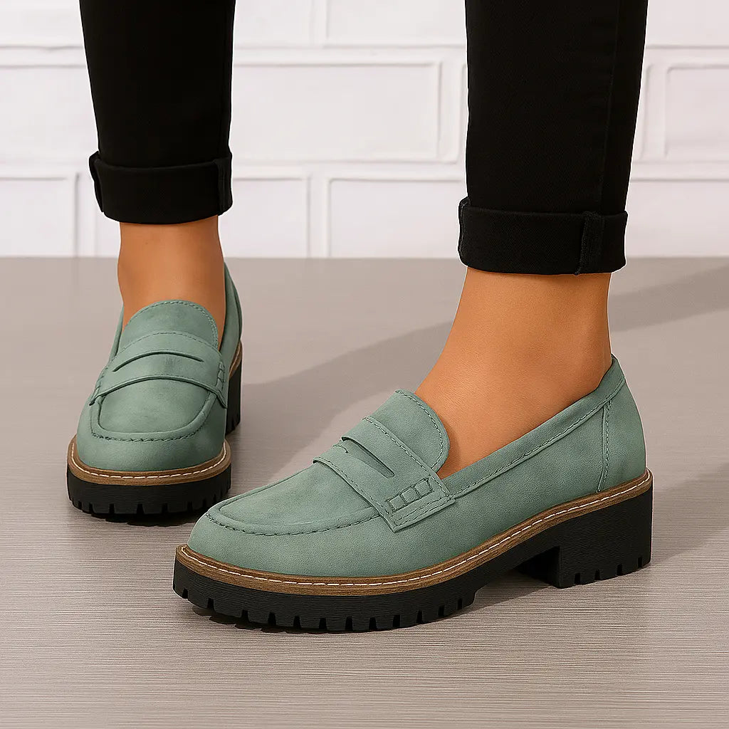 NADIA™ | Zeitlose Loafer aus Wildleder
