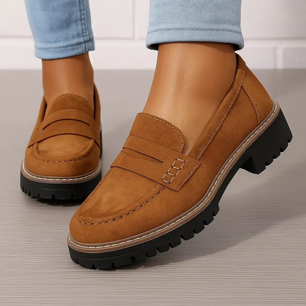 NADIA™ | Zeitlose Loafer aus Wildleder