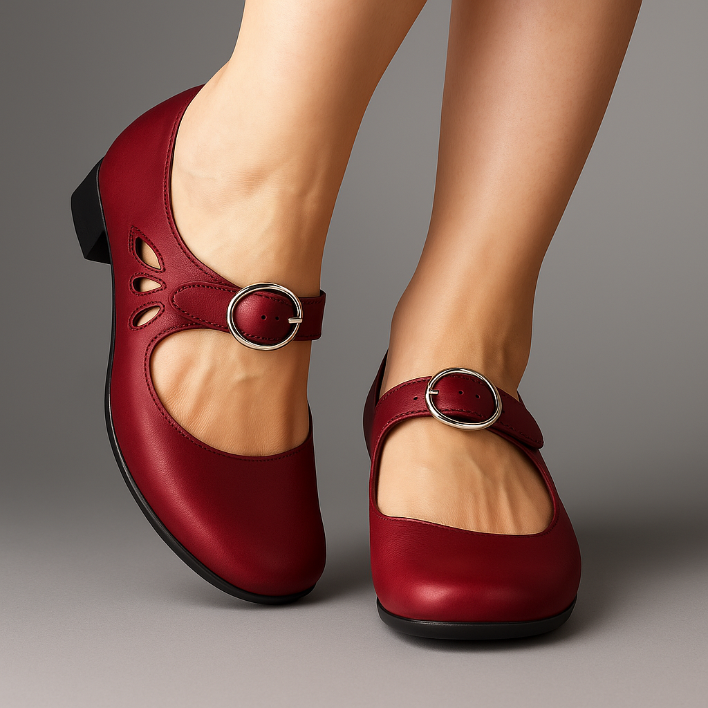 Denisa™ | Orthopädische Ledersandalen
