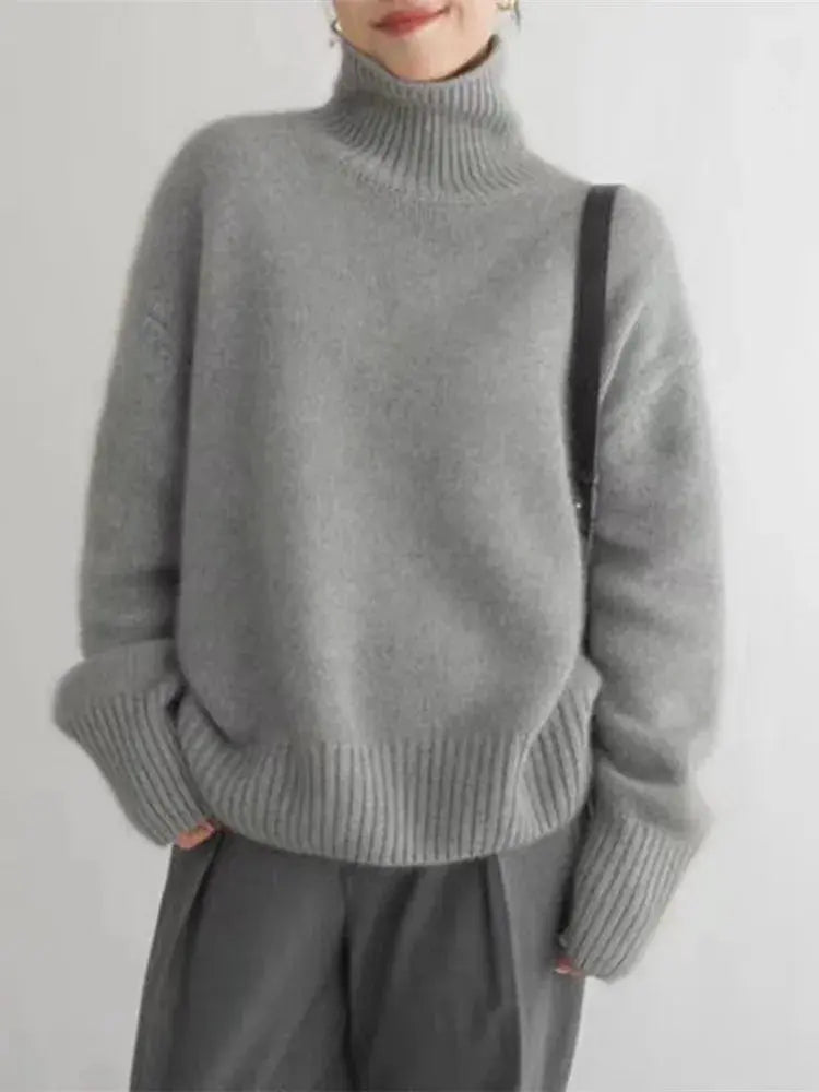 Emily™ | Pull à col roulé confortable et doux - Montela