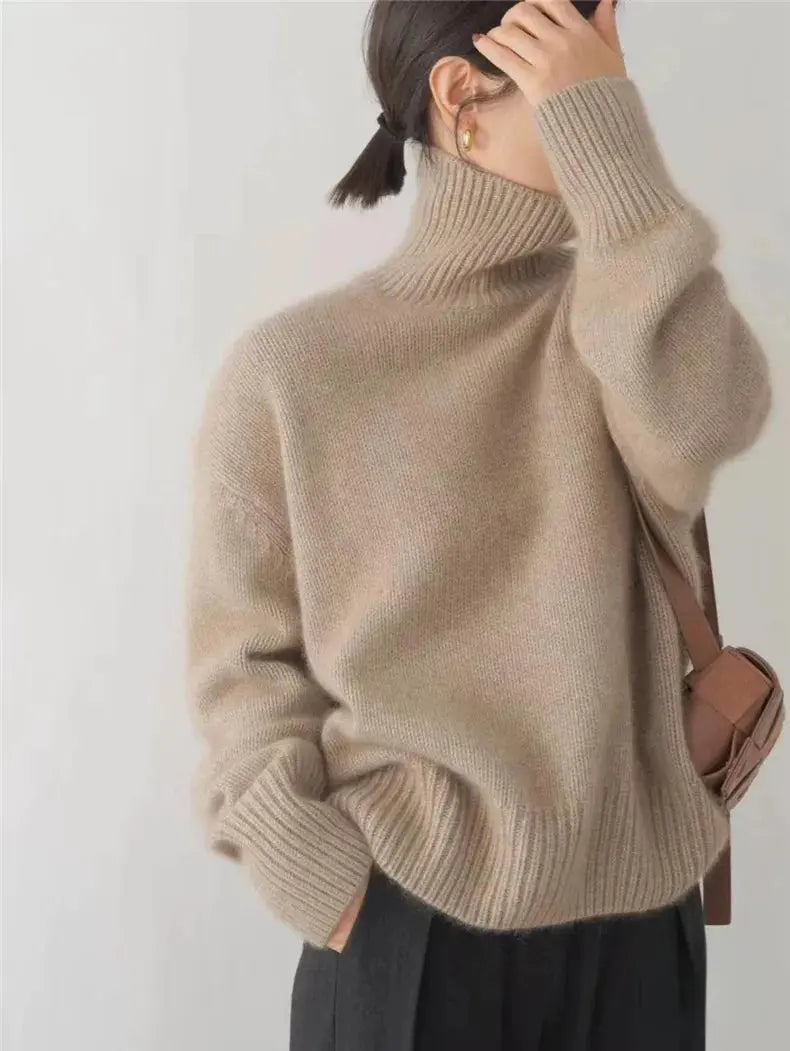 Emily™ | Pull à col roulé confortable et doux - Montela