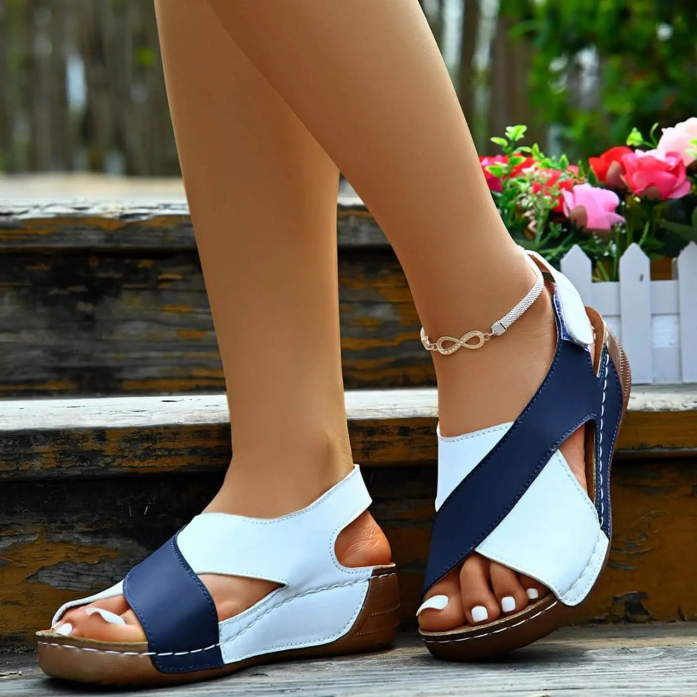 Nicole™ – Orthopädische Sandalen mit offener Spitze