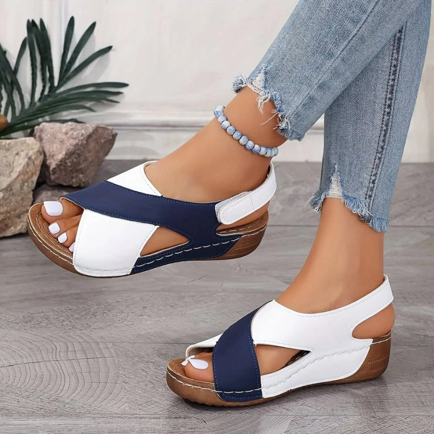 Nicole™ – Orthopädische Sandalen mit offener Spitze