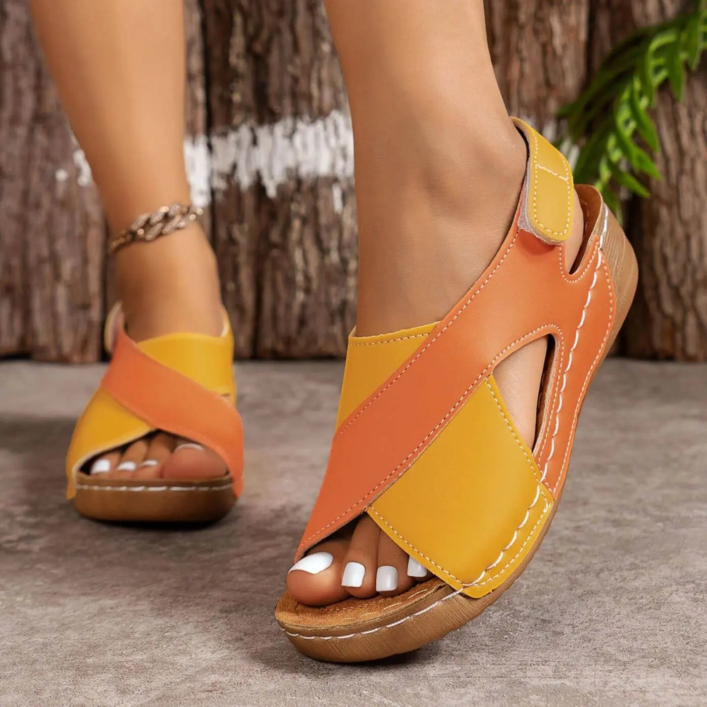 Nicole™ – Orthopädische Sandalen mit offener Spitze