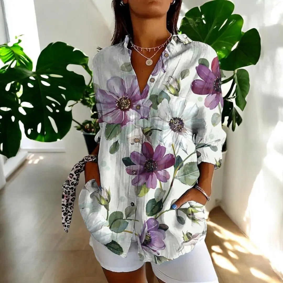 Carla™ | Vintage-Eleganz mit einem floralen Touch