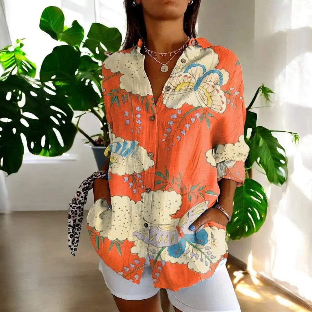 Carla™ | Vintage-Eleganz mit einem floralen Touch