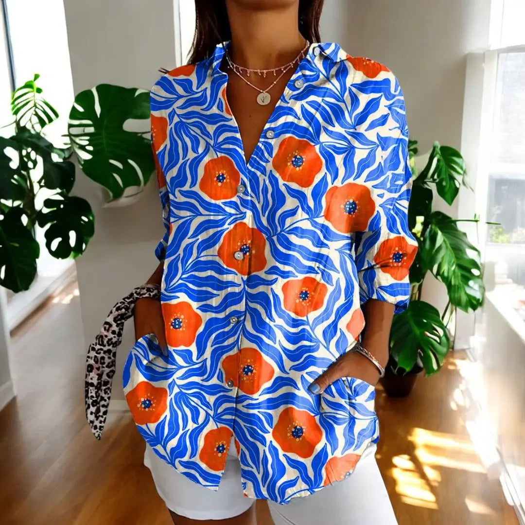 Carla™ | Vintage-Eleganz mit einem floralen Touch