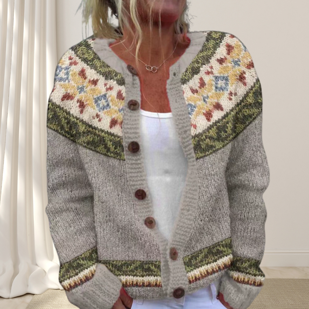 Virelle™ – Locker Gestrickte Cardigan