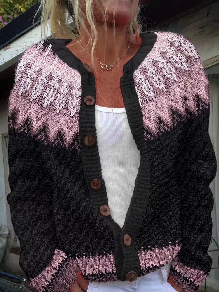 Lydia™ - Vintage Isländische Strickjacke