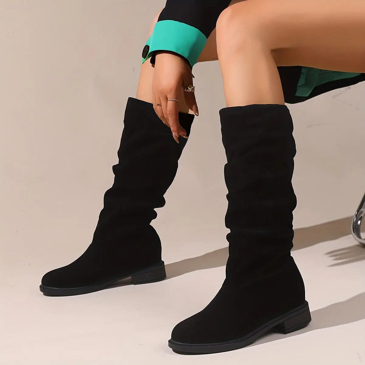 Léa™ | Bottines Mid-Calf Chic - Montela