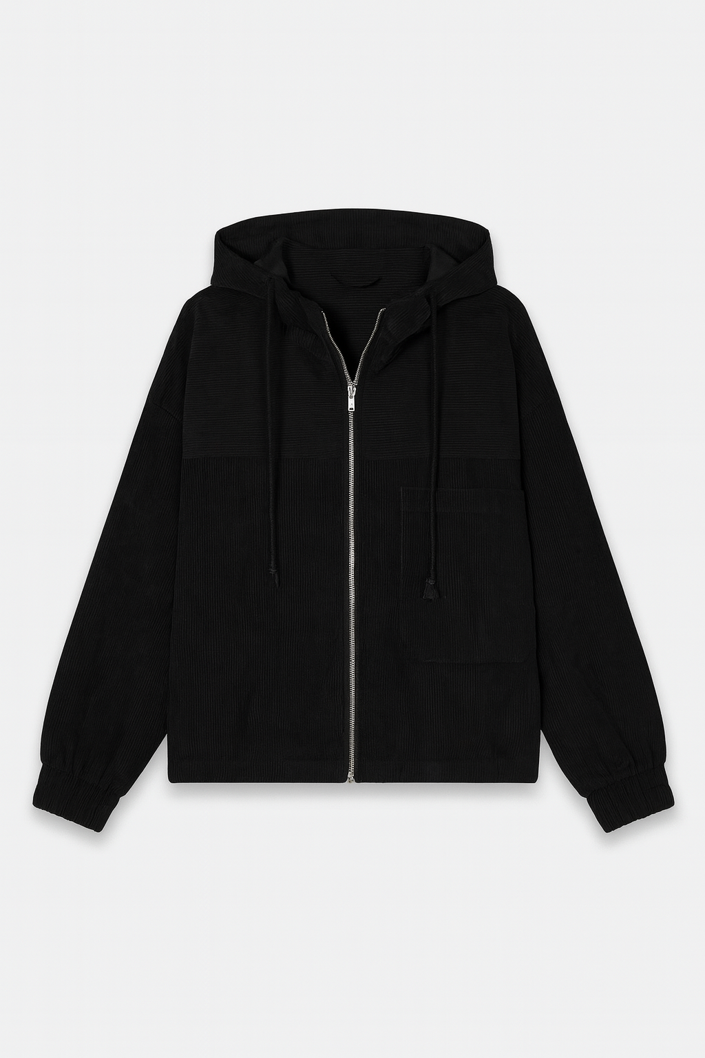 Karla™ | Weiche Jacke mit Kapuze und Reißverschluss