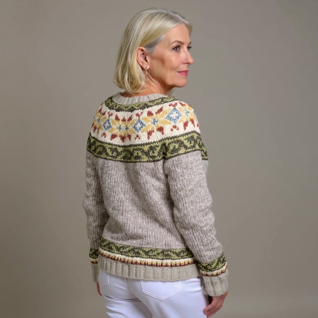 Autumn™ - Vintage Isländische Strickjacke