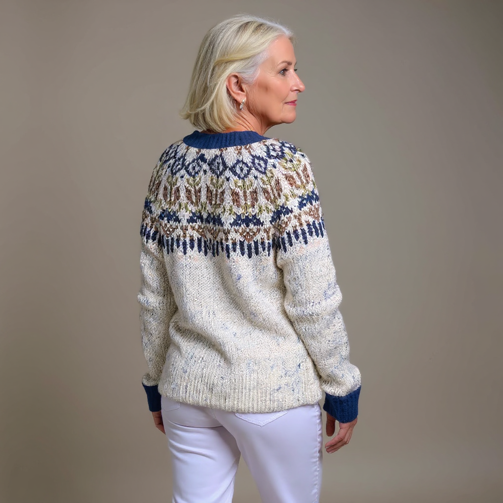 Hailey™ - Vintage Isländische Strickjacke