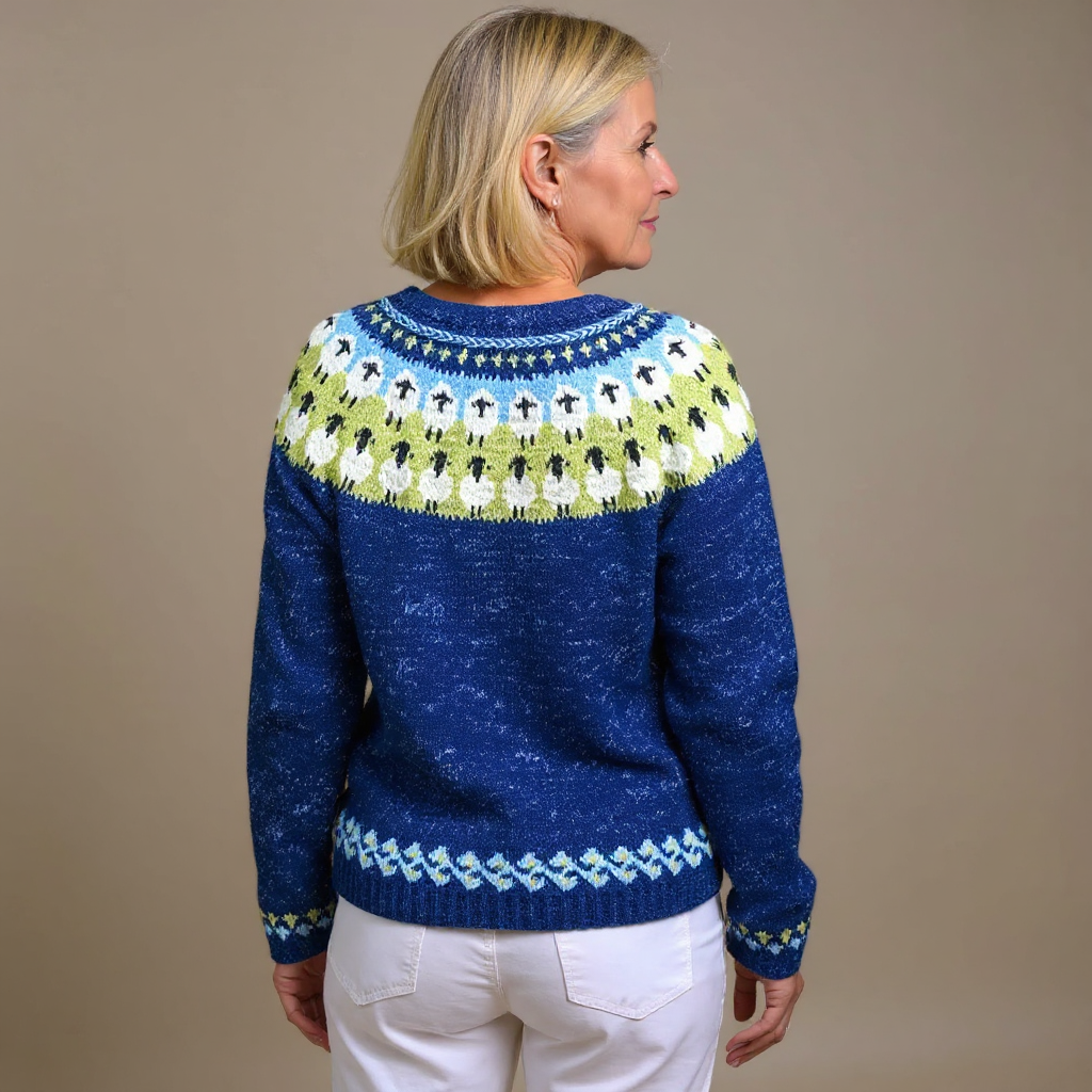 Sophie™ - Vintage Isländische Strickjacke