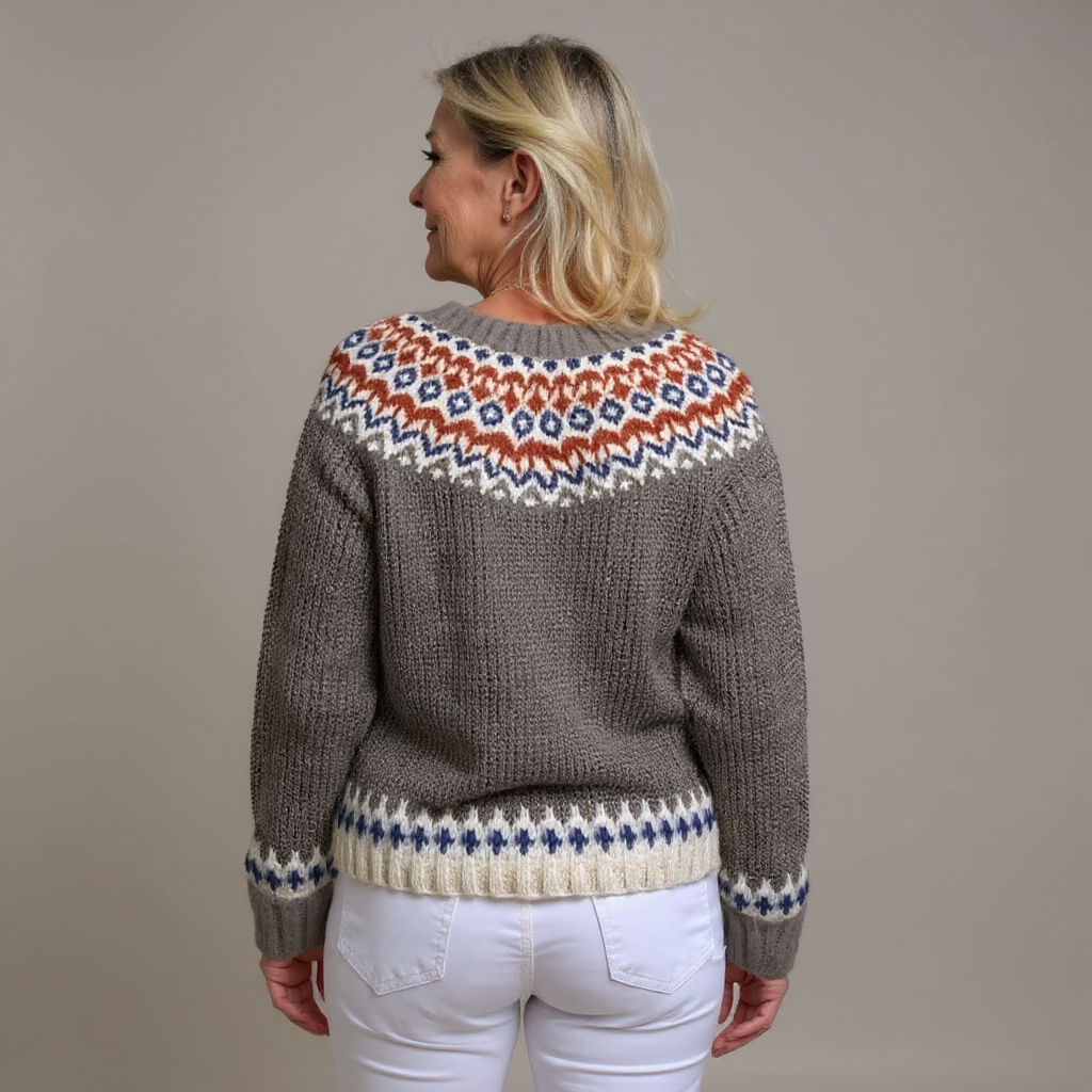 Gabriella™ - Vintage Isländische Strickjacke