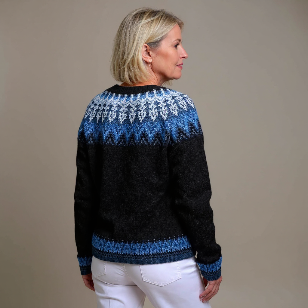 Givanna™ - Vintage Isländische Strickjacke