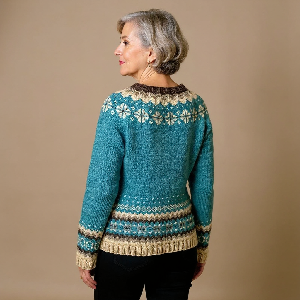 Cassandra™ - Vintage Island-Strickjacke