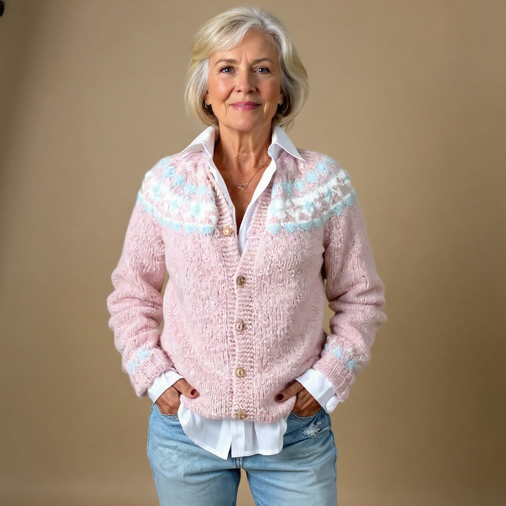 Sarah™ - Vintage Isländische Strickjacke