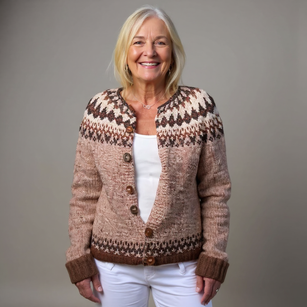 Ariana™ - Vintage Isländische Strickjacke