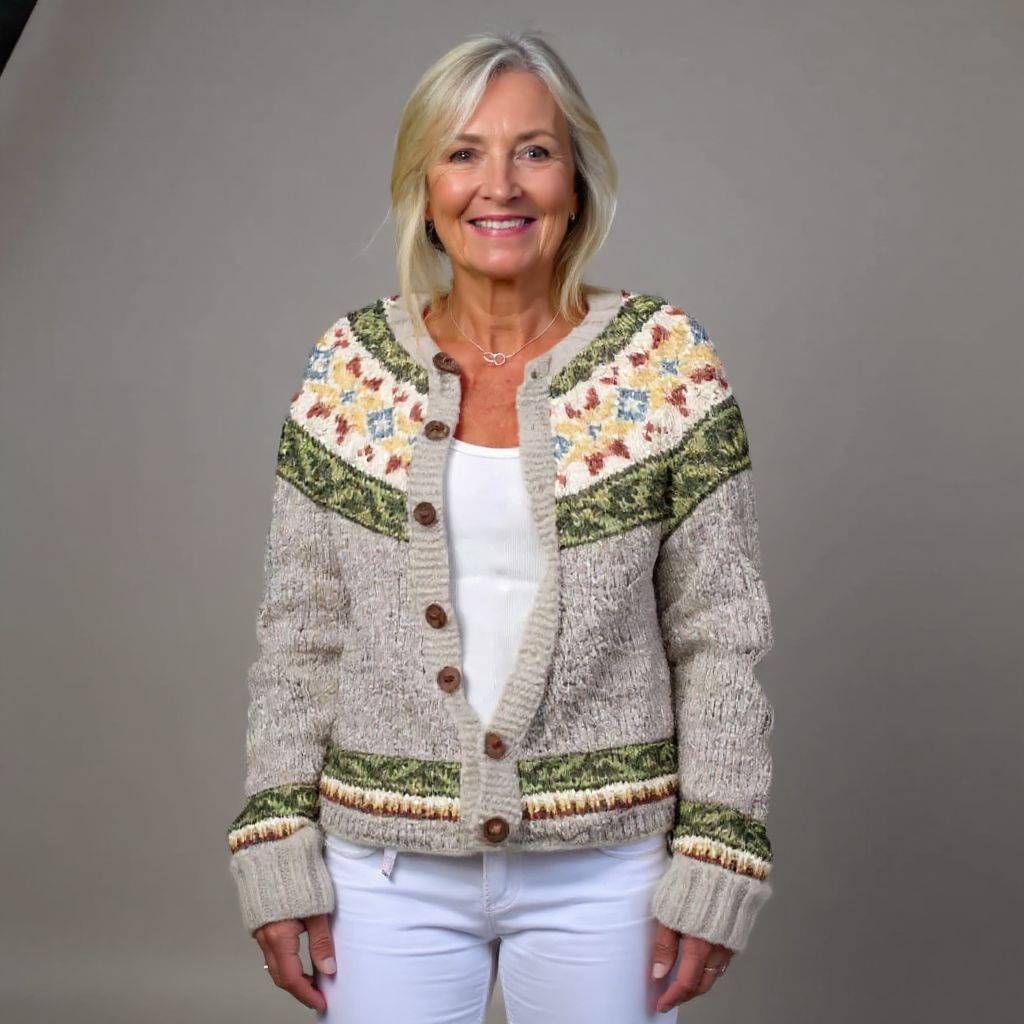 Autumn™ - Vintage Isländische Strickjacke