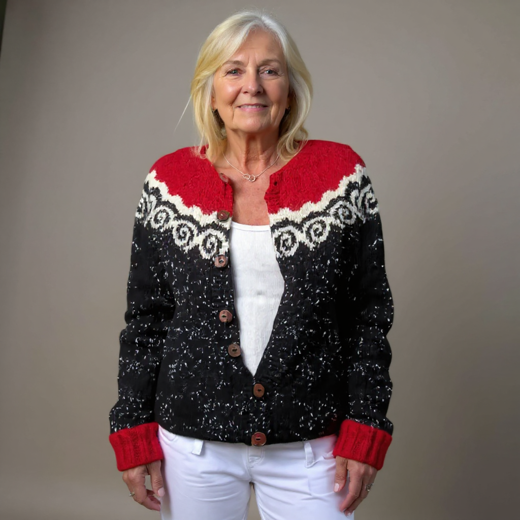 Taylor™ - Vintage Isländische Strickjacke