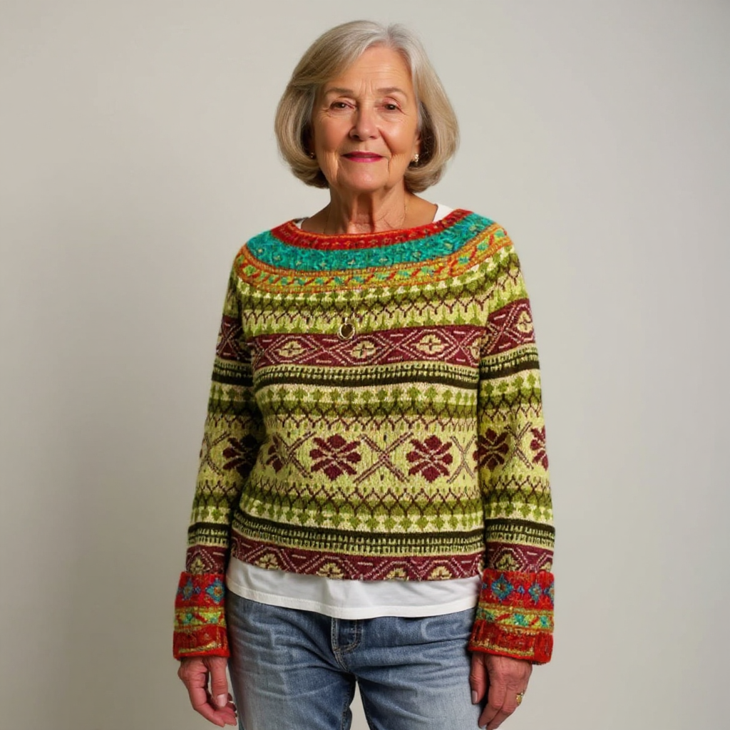 Caitlin™ – Vintage Islandpullover