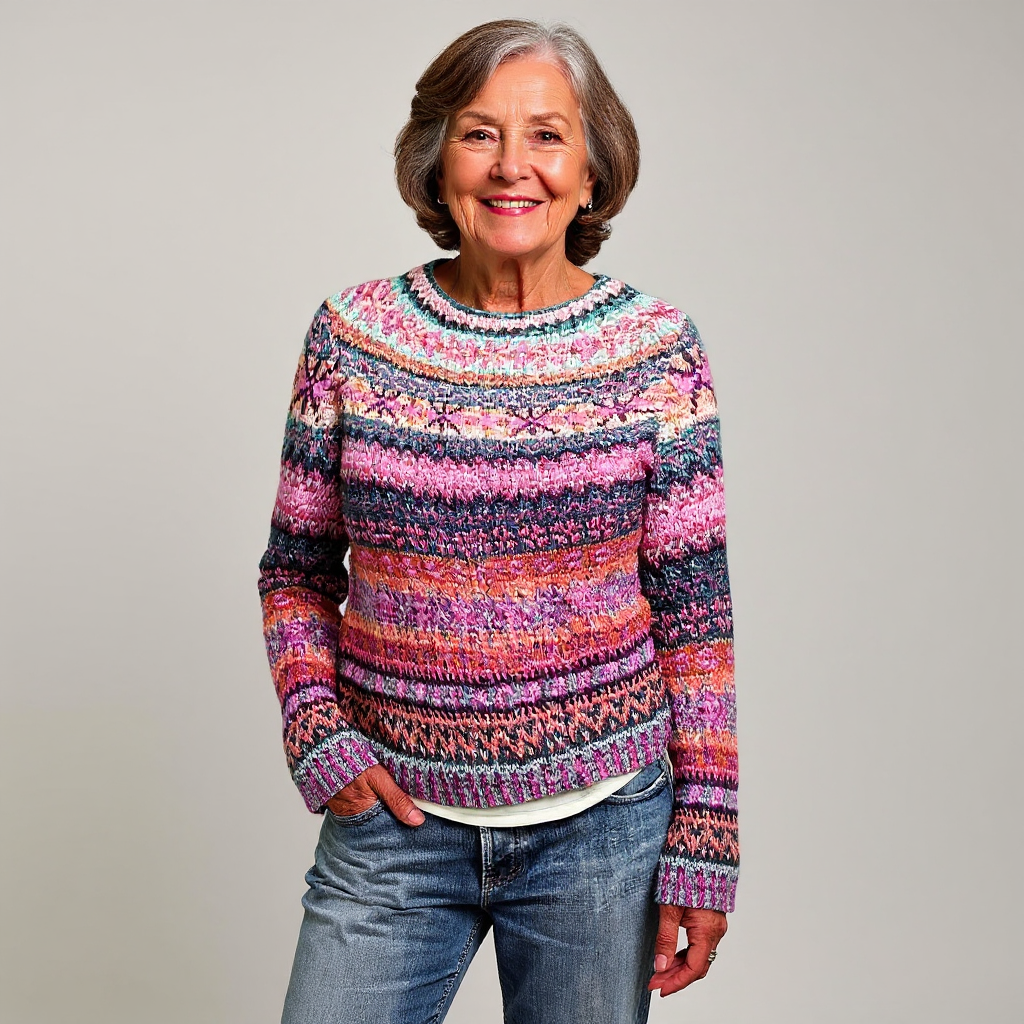 Amy™ – Vintage Islandpullover