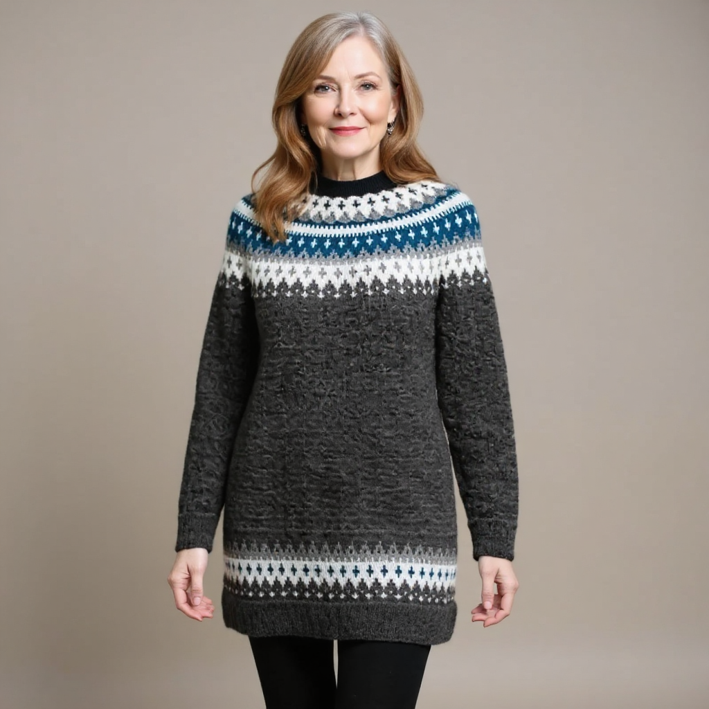 April™ – Vintage Islandpullover